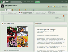 Tablet Screenshot of kiku-no-hoshi-xd.deviantart.com