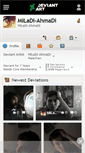 Mobile Screenshot of miladi-ahmadi.deviantart.com