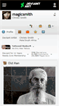 Mobile Screenshot of magicsmith.deviantart.com