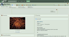 Desktop Screenshot of mizz-cherry.deviantart.com