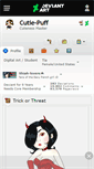 Mobile Screenshot of cutie-puff.deviantart.com