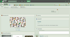 Desktop Screenshot of buratto.deviantart.com