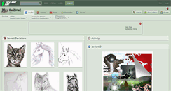 Desktop Screenshot of daizimae.deviantart.com