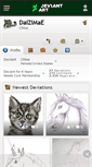 Mobile Screenshot of daizimae.deviantart.com