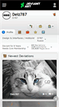 Mobile Screenshot of deiz787.deviantart.com