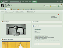 Tablet Screenshot of elenaoprea.deviantart.com