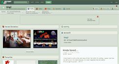 Desktop Screenshot of bing2.deviantart.com