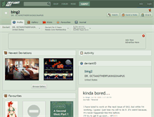 Tablet Screenshot of bing2.deviantart.com
