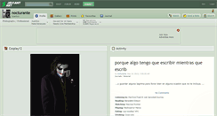 Desktop Screenshot of nocturante.deviantart.com