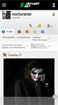 Mobile Screenshot of nocturante.deviantart.com