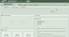 Desktop Screenshot of nottellingyouxx.deviantart.com
