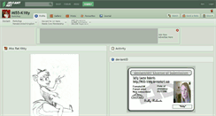 Desktop Screenshot of mi55-k1tty.deviantart.com