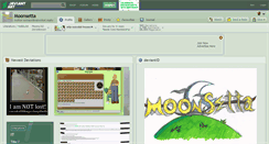 Desktop Screenshot of moonsetta.deviantart.com
