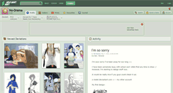 Desktop Screenshot of no-drama.deviantart.com