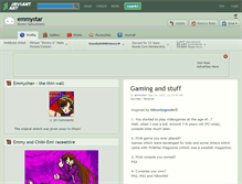 Tablet Screenshot of emmystar.deviantart.com
