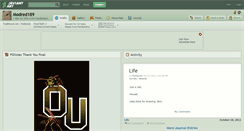 Desktop Screenshot of modred189.deviantart.com