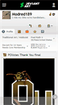 Mobile Screenshot of modred189.deviantart.com
