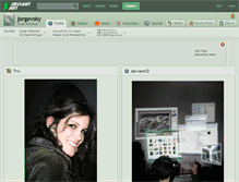 Tablet Screenshot of jorgevsky.deviantart.com