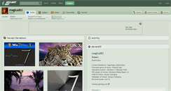 Desktop Screenshot of magical83.deviantart.com