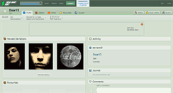 Desktop Screenshot of door15.deviantart.com