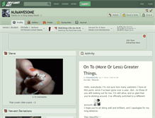 Tablet Screenshot of mjisawesome.deviantart.com