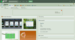 Desktop Screenshot of fcys14.deviantart.com