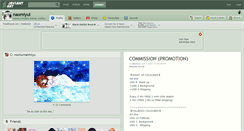 Desktop Screenshot of naomiyui.deviantart.com