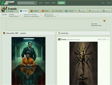 Tablet Screenshot of eneada.deviantart.com