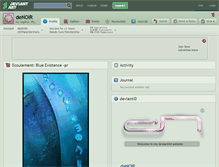 Tablet Screenshot of denoir.deviantart.com