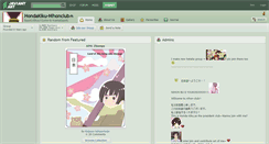 Desktop Screenshot of hondakiku-nihonclub.deviantart.com