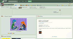Desktop Screenshot of honeyappleninja.deviantart.com