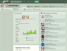 Tablet Screenshot of ojamajomagic.deviantart.com