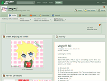 Tablet Screenshot of beegood.deviantart.com