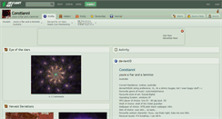 Desktop Screenshot of constianni.deviantart.com