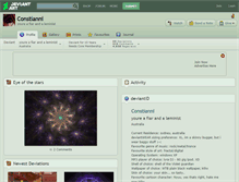 Tablet Screenshot of constianni.deviantart.com