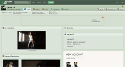 Desktop Screenshot of carlos14.deviantart.com