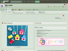 Tablet Screenshot of fairy-cakes.deviantart.com