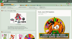 Desktop Screenshot of germanname.deviantart.com