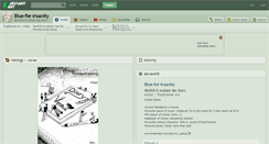 Desktop Screenshot of blue-for-insanity.deviantart.com