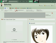 Tablet Screenshot of button-burp.deviantart.com