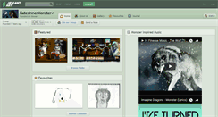 Desktop Screenshot of katesinnermonster.deviantart.com