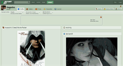 Desktop Screenshot of magadoo.deviantart.com