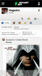Mobile Screenshot of magadoo.deviantart.com