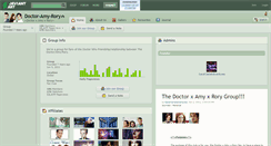 Desktop Screenshot of doctor-amy-rory.deviantart.com