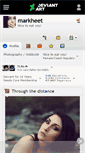 Mobile Screenshot of markheet.deviantart.com