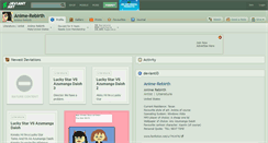 Desktop Screenshot of anime-rebirth.deviantart.com