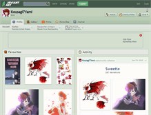 Tablet Screenshot of kousagi7yami.deviantart.com