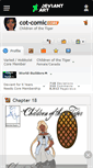 Mobile Screenshot of cot-comic.deviantart.com