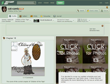 Tablet Screenshot of cot-comic.deviantart.com