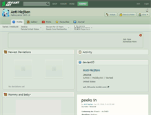 Tablet Screenshot of anti-nejiten.deviantart.com